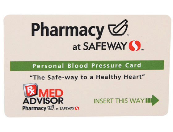 Safeway Hypertension Management Smart Card
