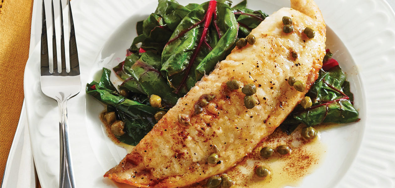 Brown Butter Tilapia with Capers
