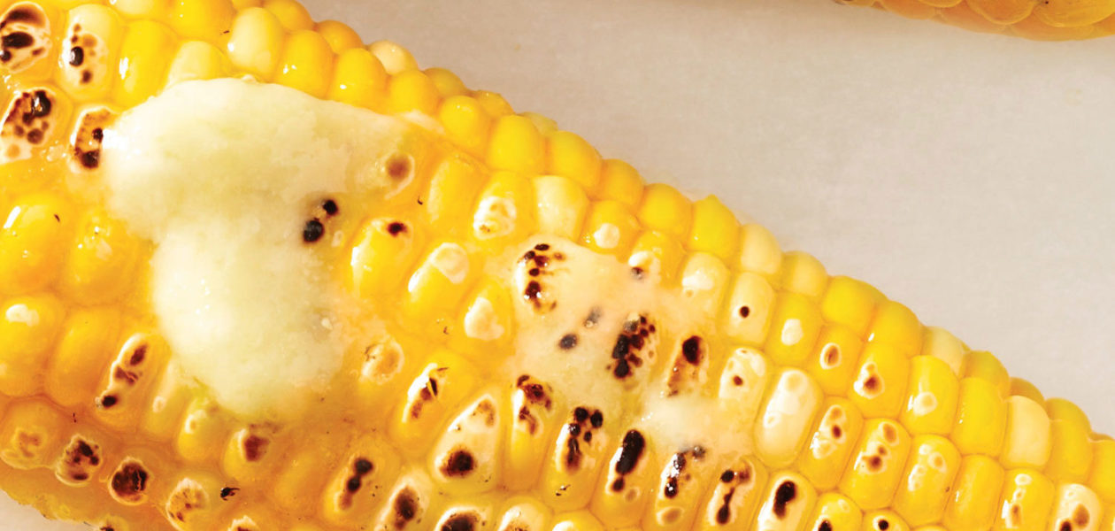 Corn on the Cob with Maple-Ginger Butter