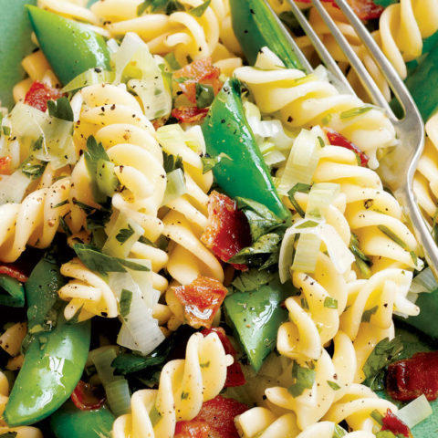 Read more about Pasta with Snap Peas, Parsley & Smoked Bacon