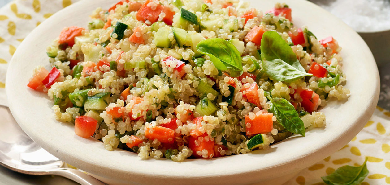 Quinoa Salad with Basil