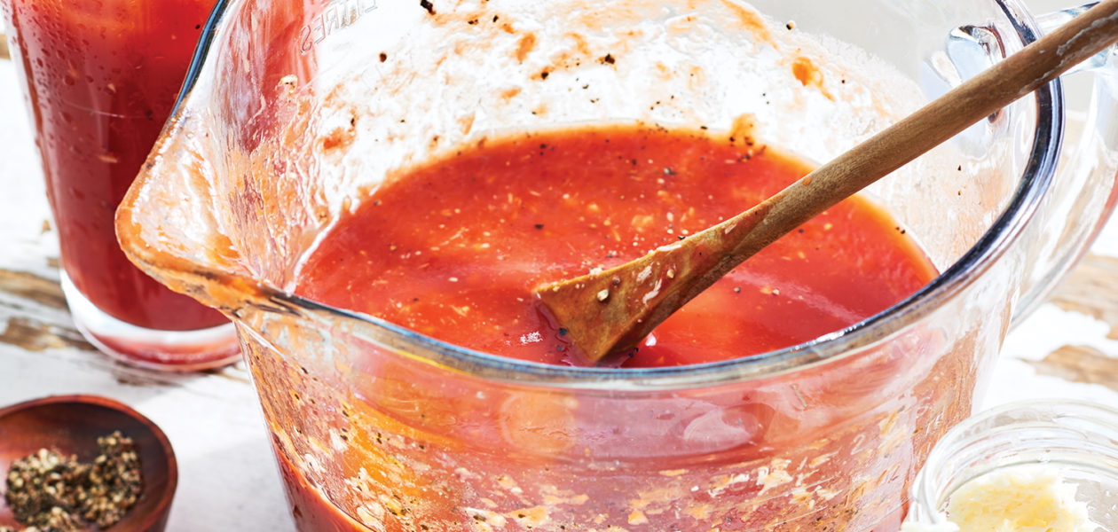 Clam & Tomato Juice Mixer