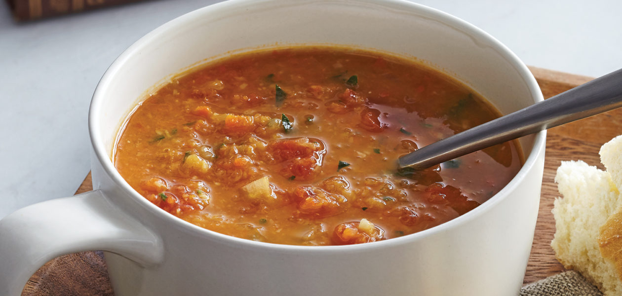 Red Lentil & Tomato Soup