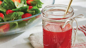 Easy Strawberry Vinegar