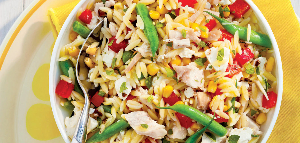 Chicken With Orzo & Green Beans