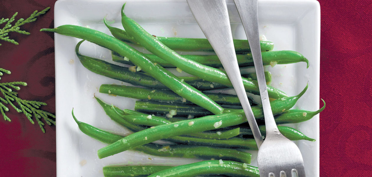 Green Beans with Roasted Garlic & Parmesan