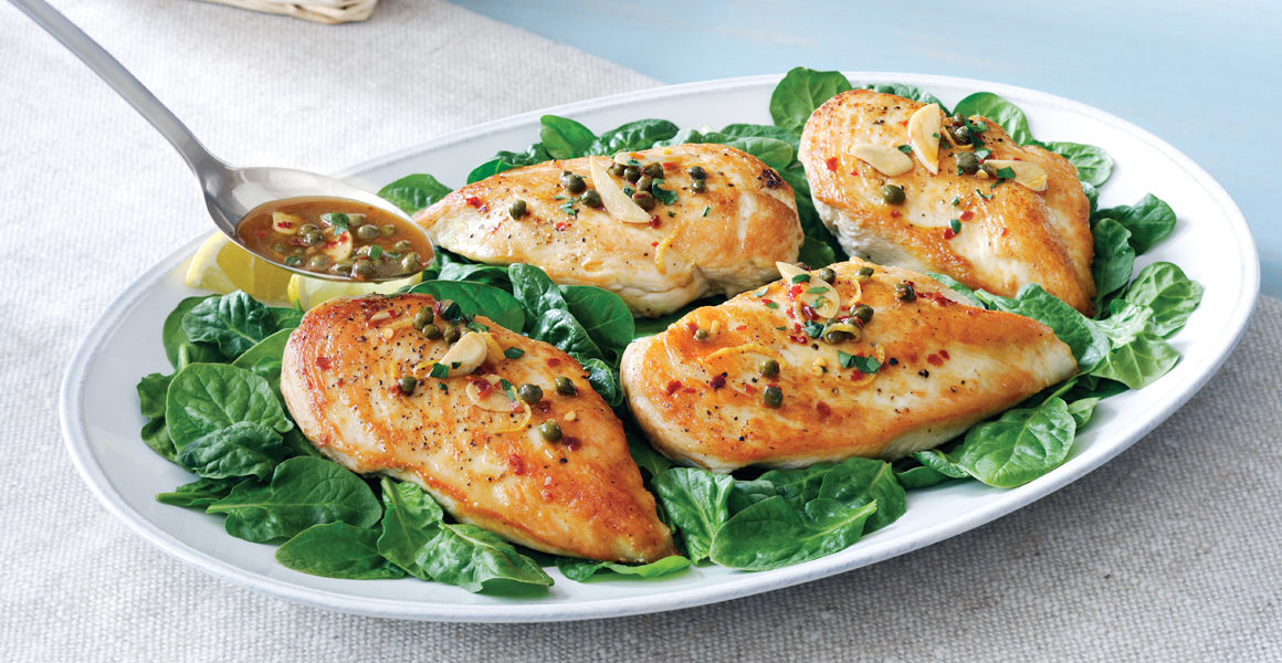 Chicken Breast with Lemon and Parsley