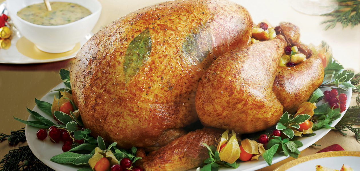 Perfect Roast Turkey with Cranberry Stuffing