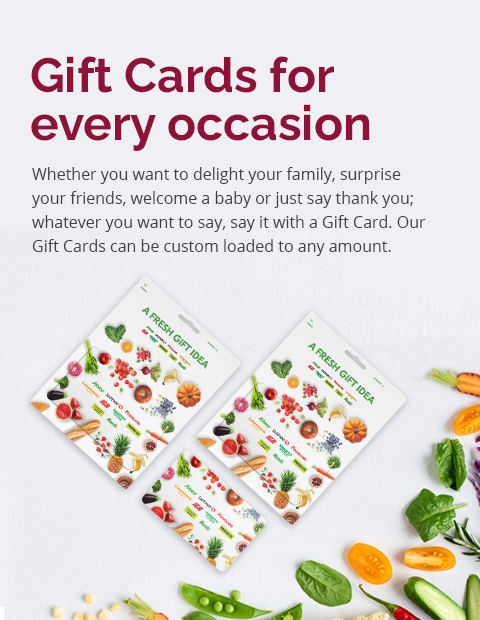 Gift card for occasions