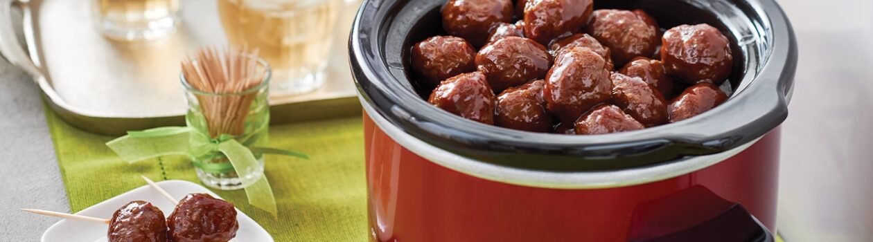 Cranberry barbecue meatballs
