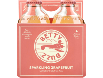 Cardboard 4-pack of Betty Buzz Sparkling Grapefruit