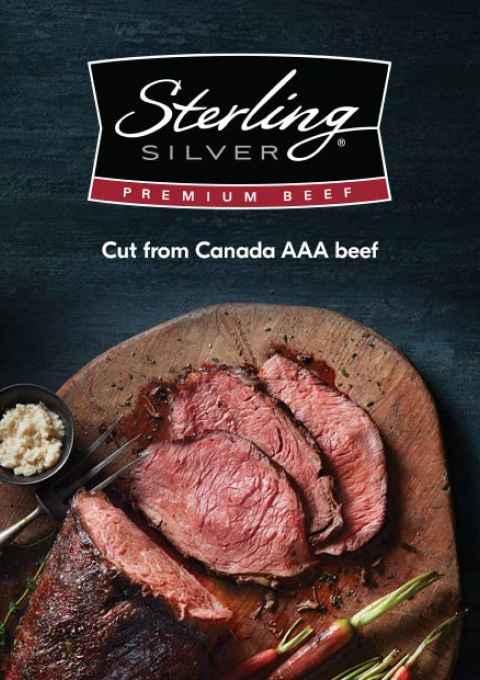 Sterling silver premium beef contest